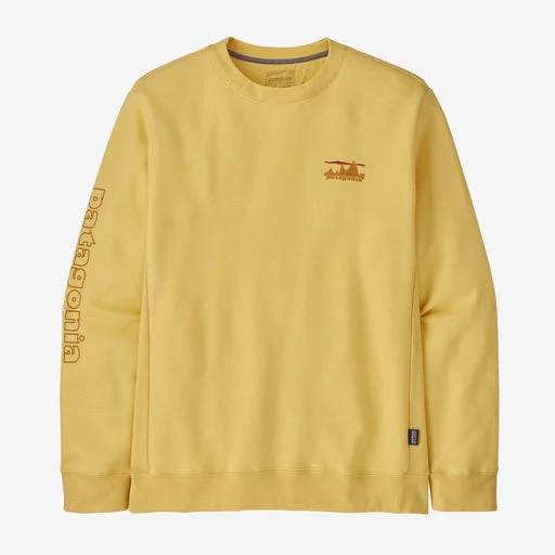 Hiking Hoodies'73 Skyline Uprisal Crew Sweatshirt- Milled Yellow