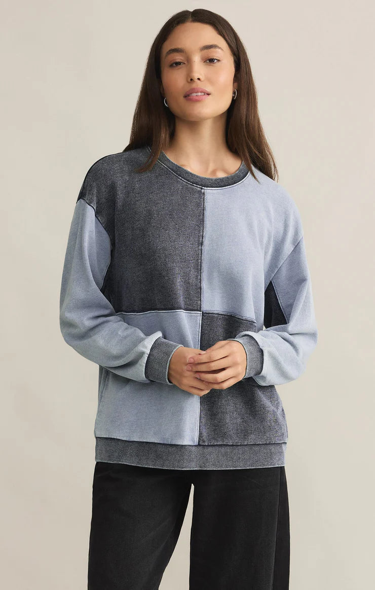 Rainproof HoodiesFair & Square Denim Sweatshirt