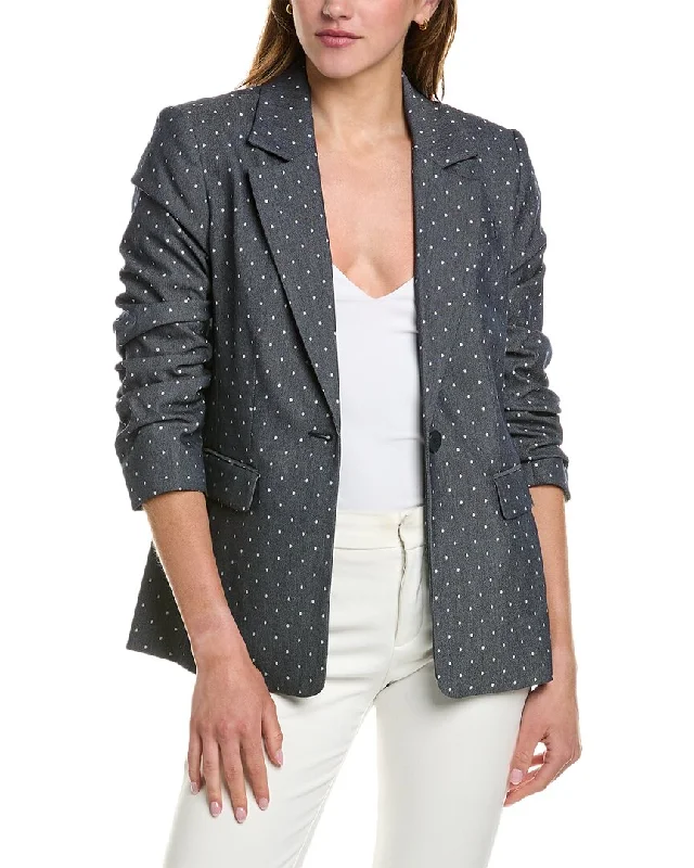 Elie Tahari Ruched BlazerBlazersuit