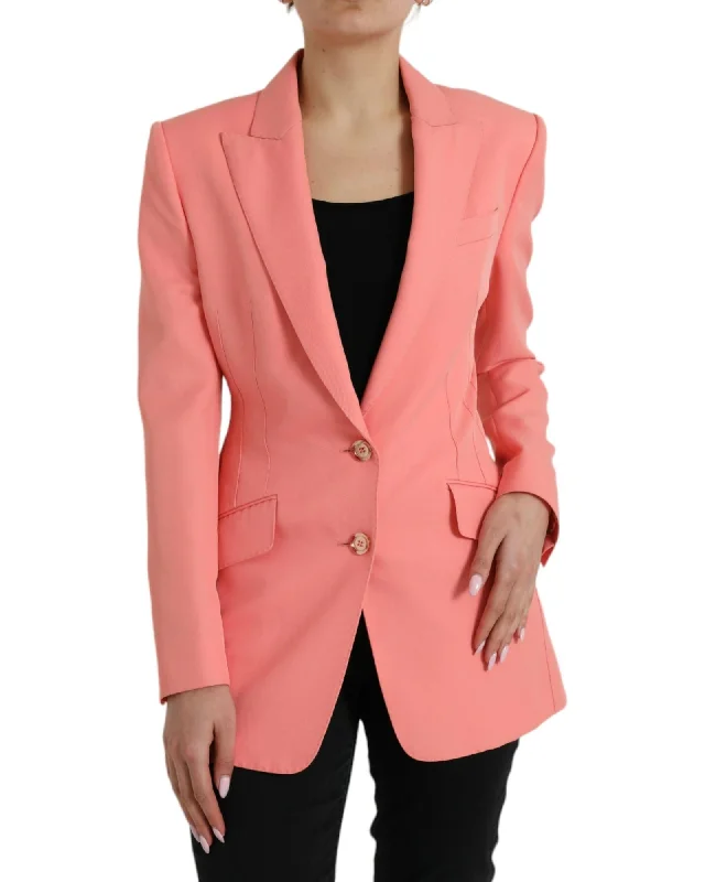 Dolce & Gabbana  Classic Coral Blazer for WomenBlazerdunk