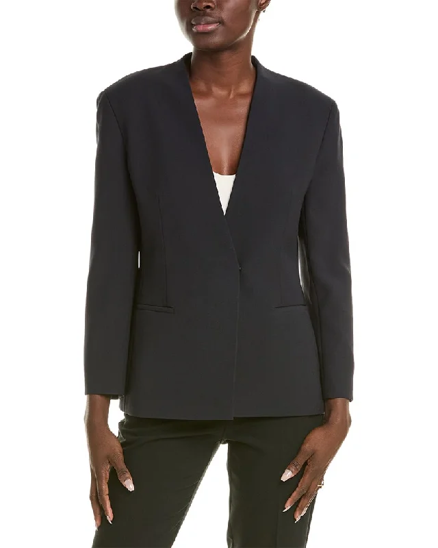 Lafayette 148 New York Petite V-Neck BlazerBlazerfit