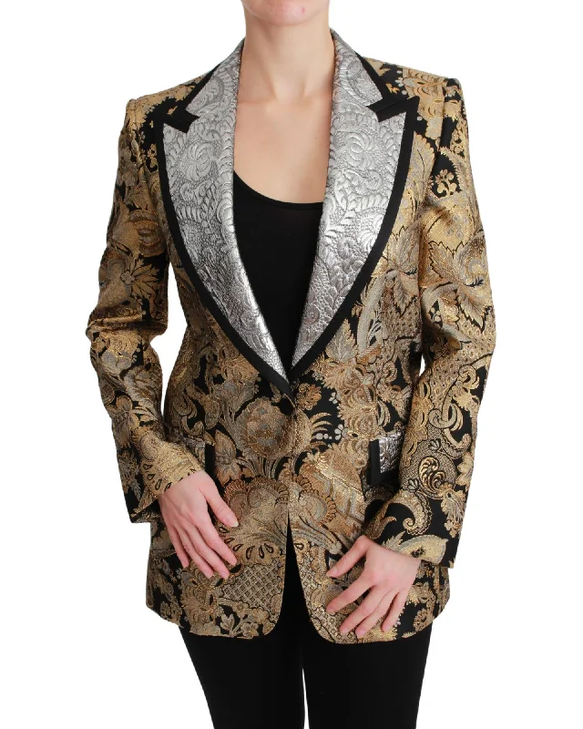 Dolce & Gabbana Floral Jacquard Blazer JacketBlazerplayoff