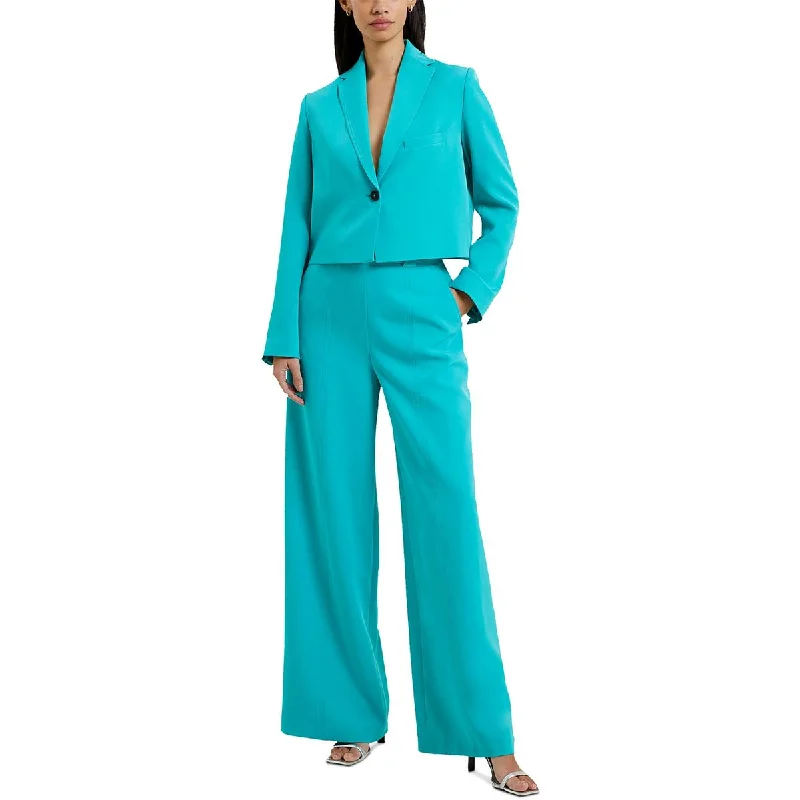 Womens Cropped Suit Separate One-Button BlazerBlazerAI