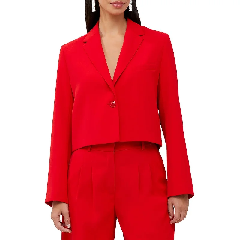 Harry Womens Cropped Suit Separate One-Button BlazerBlazeraccessory