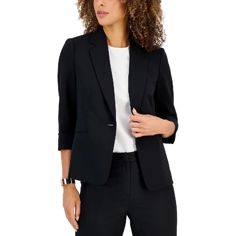 Plus Womens Collar Business One-Button BlazerBlazervictory